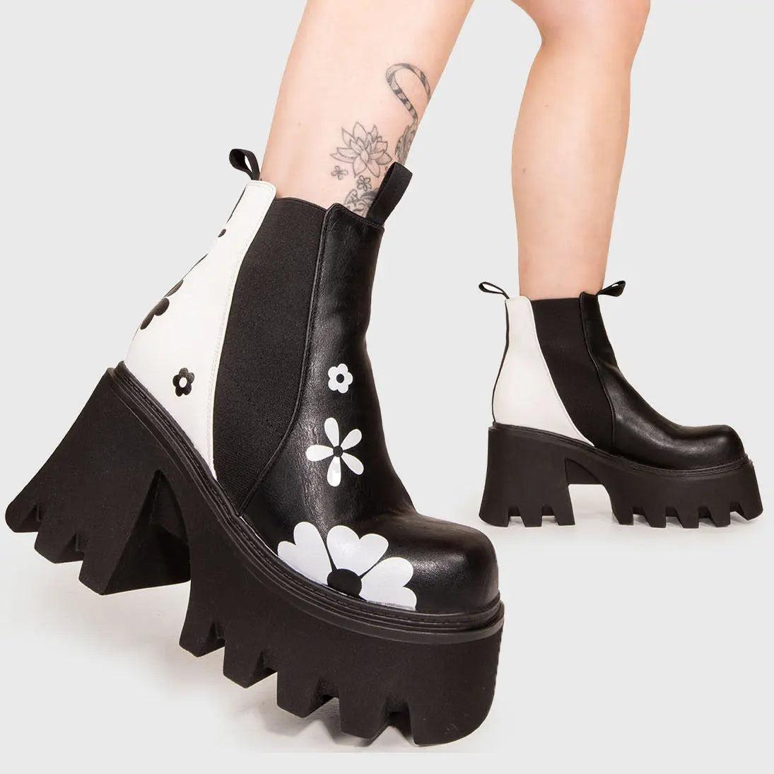 Come Together Chunky Platform Ankle Boots Product Image