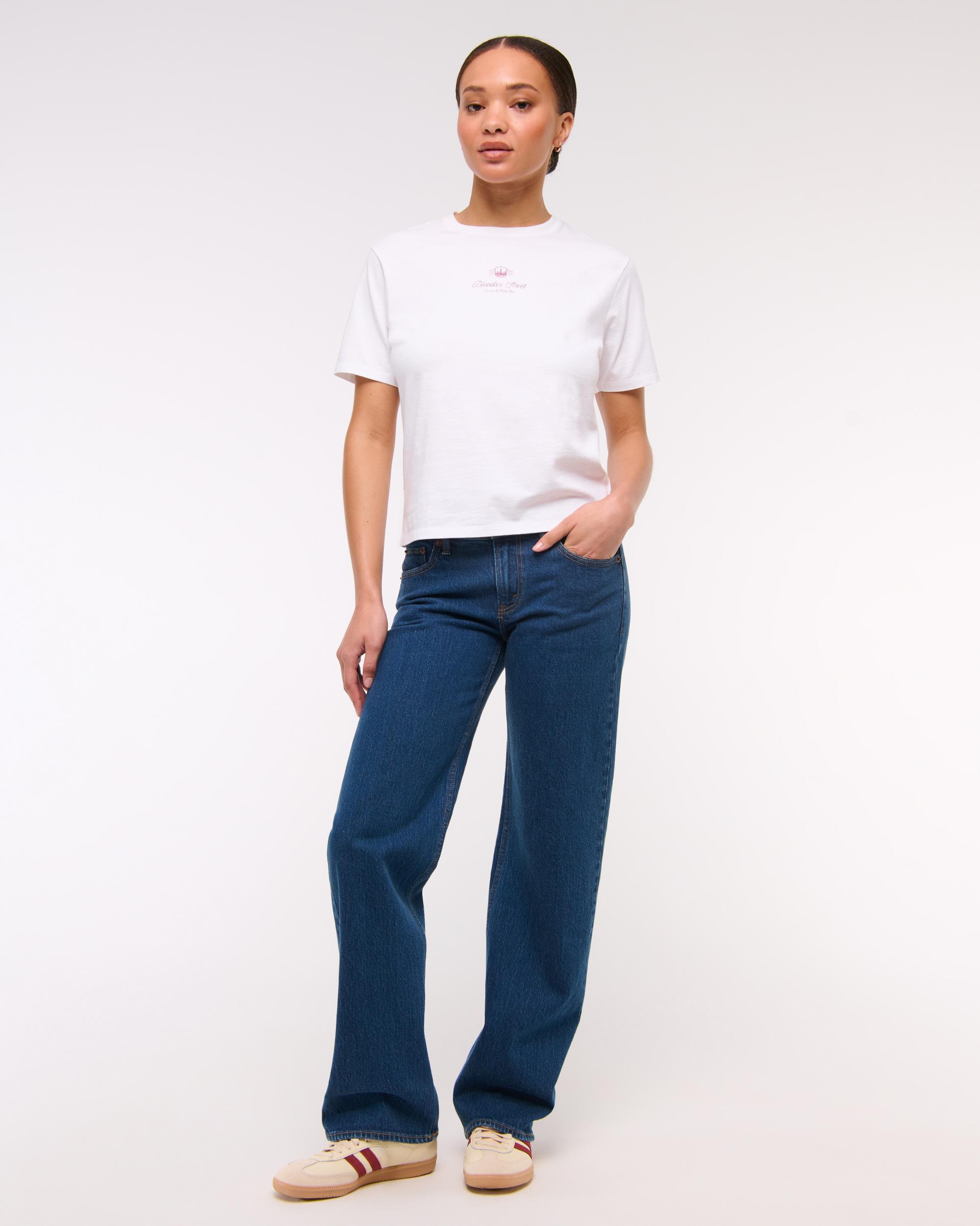 Short-Sleeve Bleecker Street Graphic Relaxed Tee Product Image