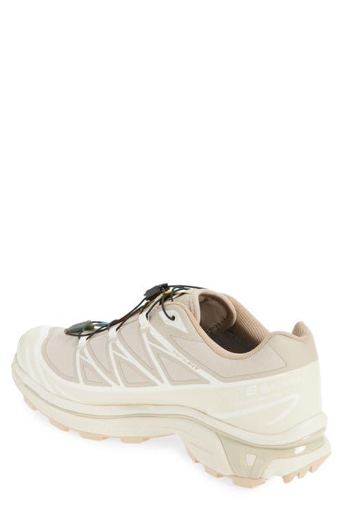 Salomon XT-6 Gore-Tex® Waterproof Sneaker in Oxford Tan/Almond Milk at Nordstrom, Size 12 Women's Product Image