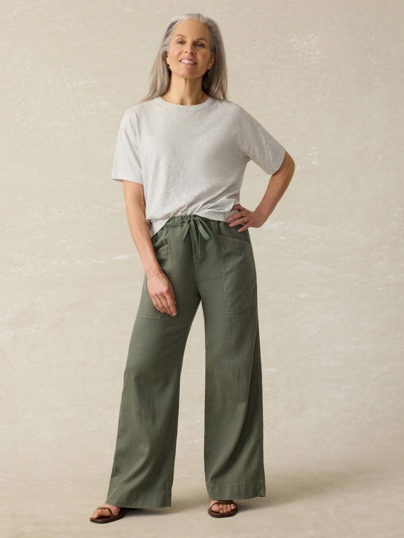 Sunwashed Regenerative Cotton Vintage Tee - Light Grey Heather Product Image