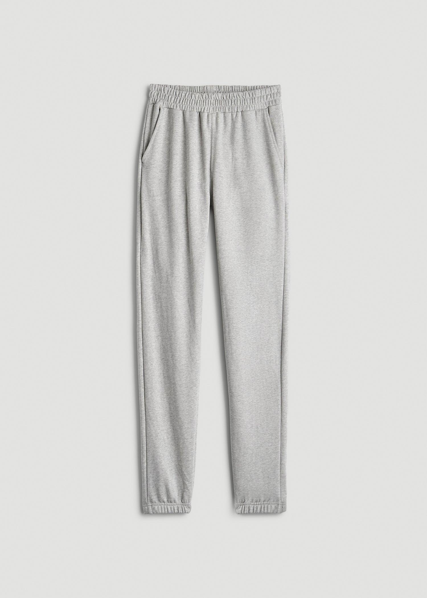 Wearever French Terry Sweatpants for Tall Men in Grey Mix Male Product Image