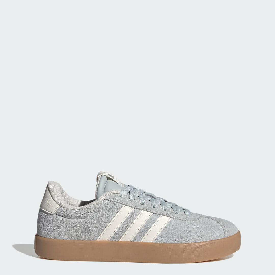 adidas VL Court 3.0 Shoes Wonder Silver M 4 / W 5 Unisex Product Image