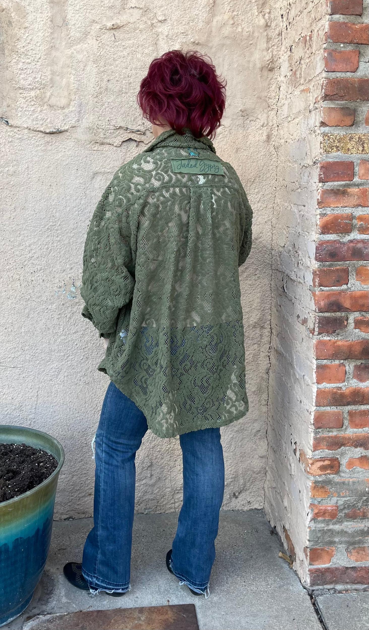 Mabelline Sweet Whispers Shirt/Jacket by Jaded Gypsy Product Image