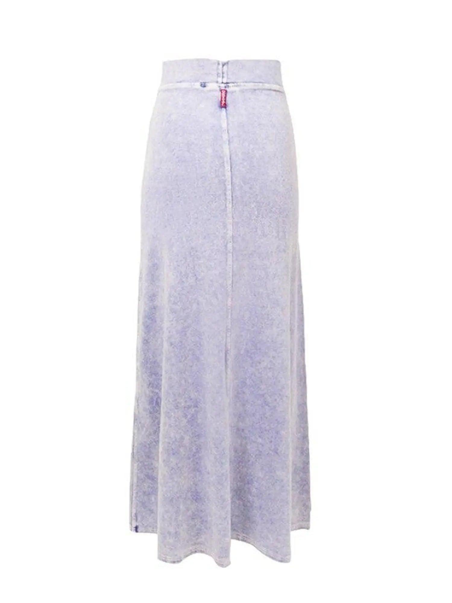 Hard Tail Flat Waist Sweep Skirt B-143 Product Image