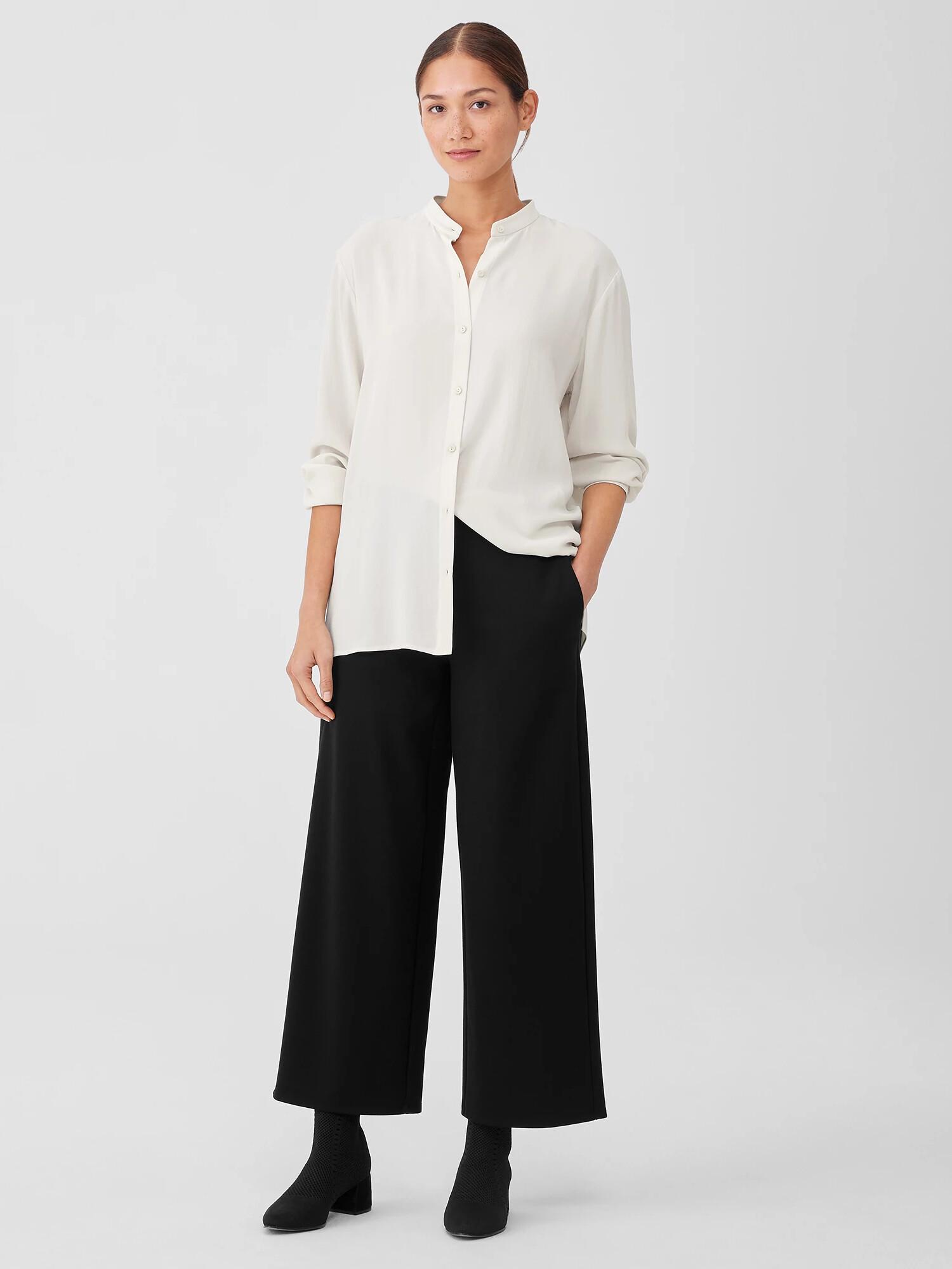 Washable Flex Ponte Wide-Leg Pant Product Image