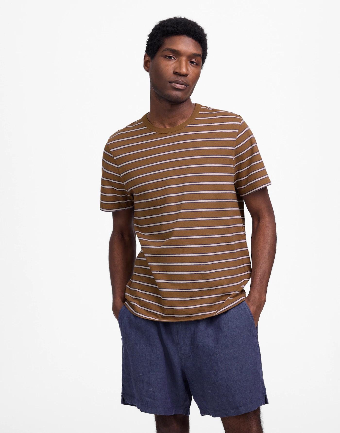 Allday Tee in Cotton-Linen Blend Product Image