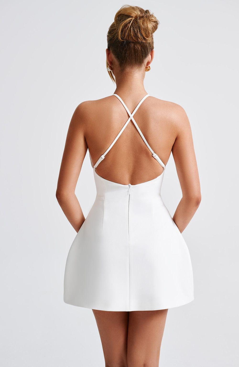 Jayne Mini Dress - Ivory Product Image