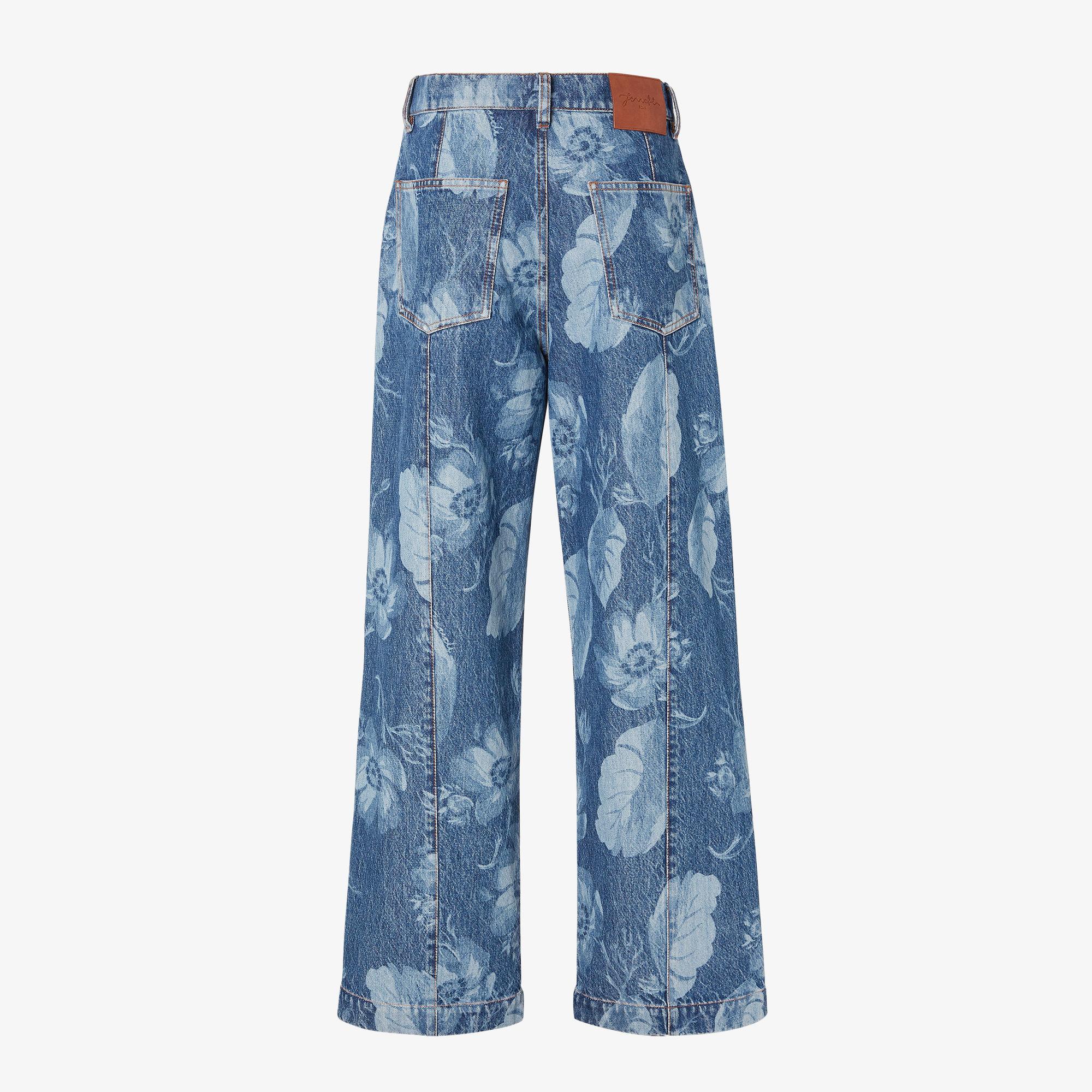 Long JeansBlue denim pants Product Image