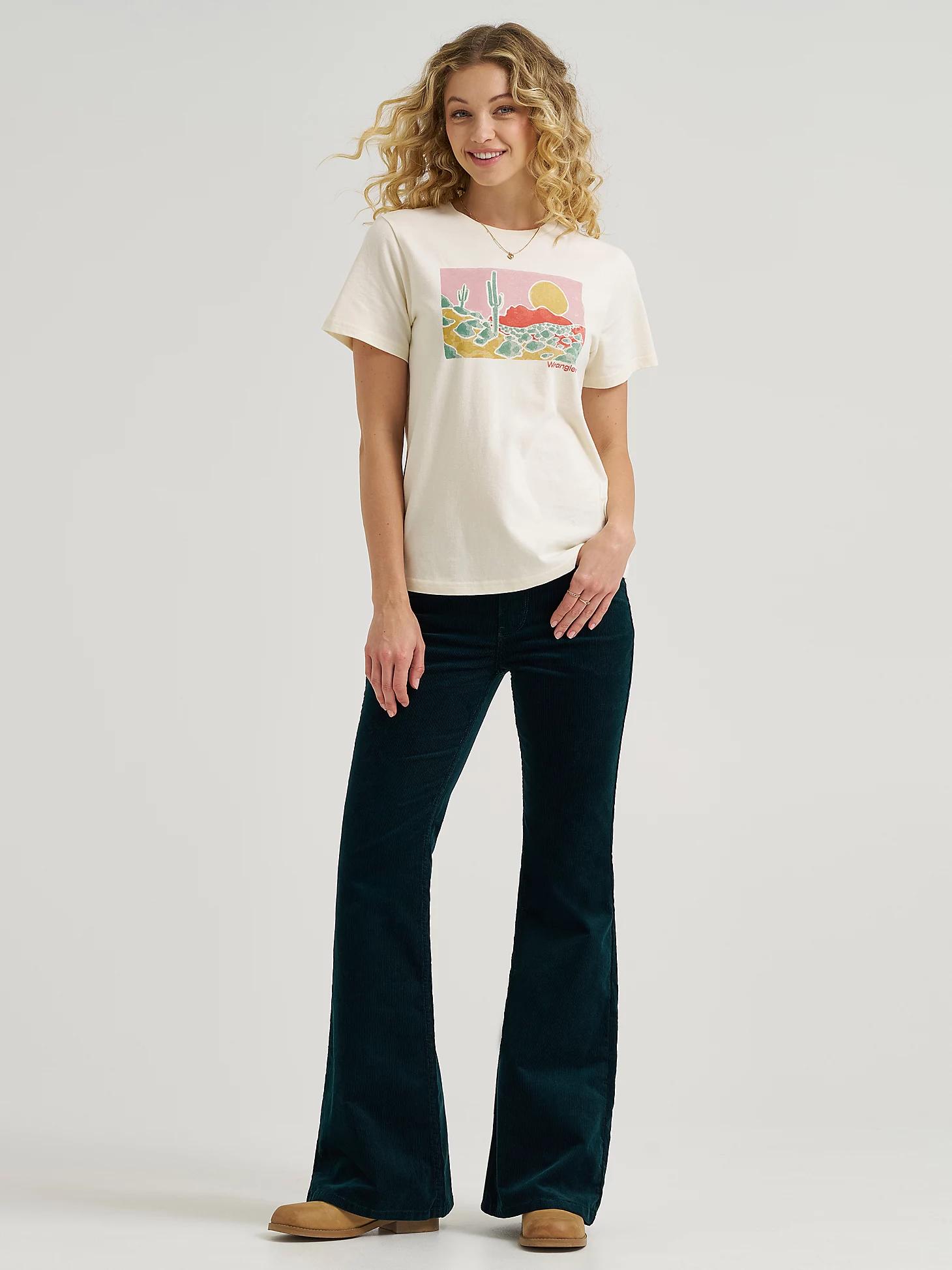 Women's Desert Graphic Tee | Women's TOPS | Wrangler® Product Image