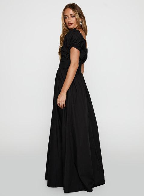 Breeanna Maxi Dress Black Product Image