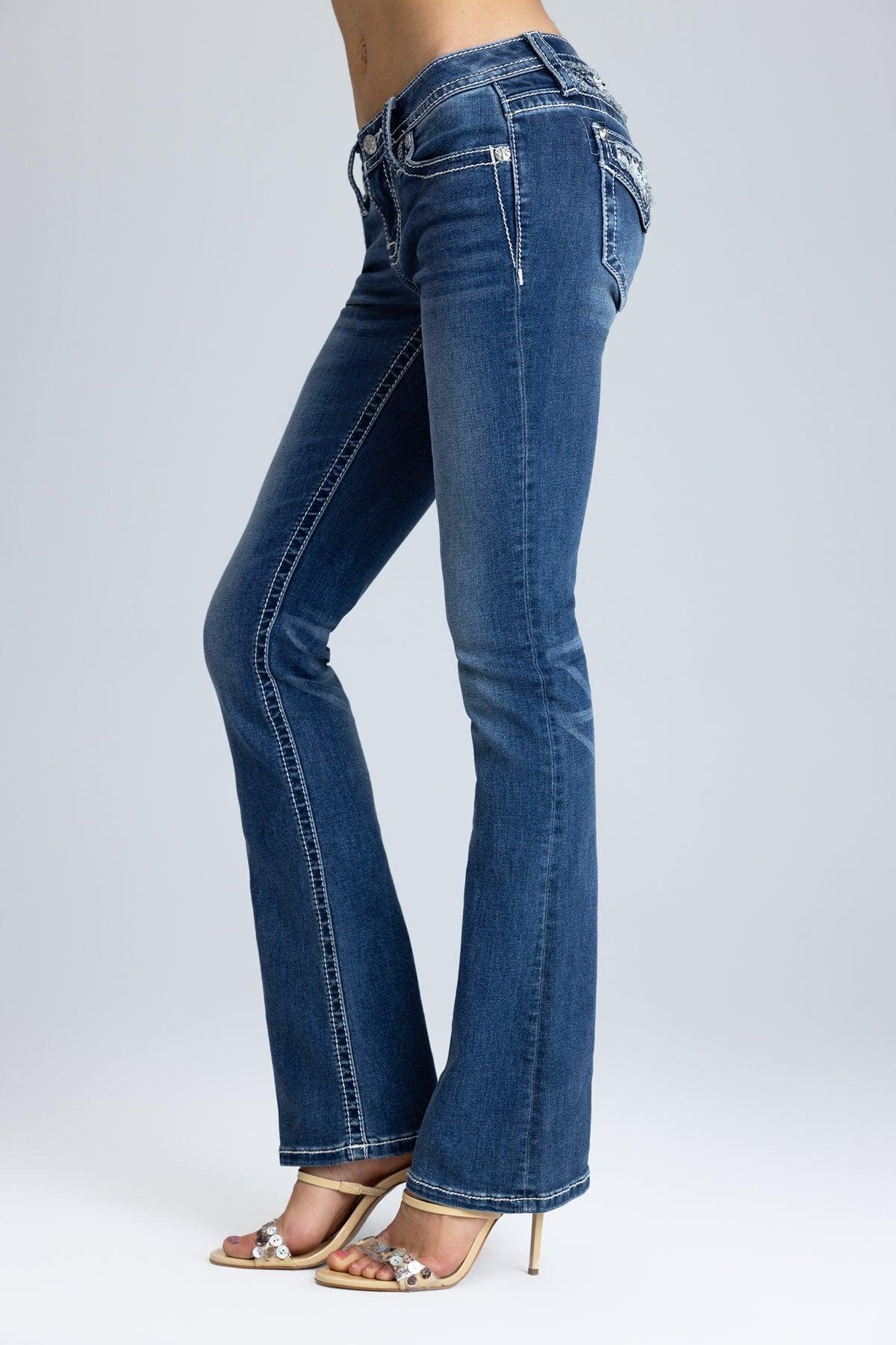 Starlit Low Rise Bootcut Jeans Product Image