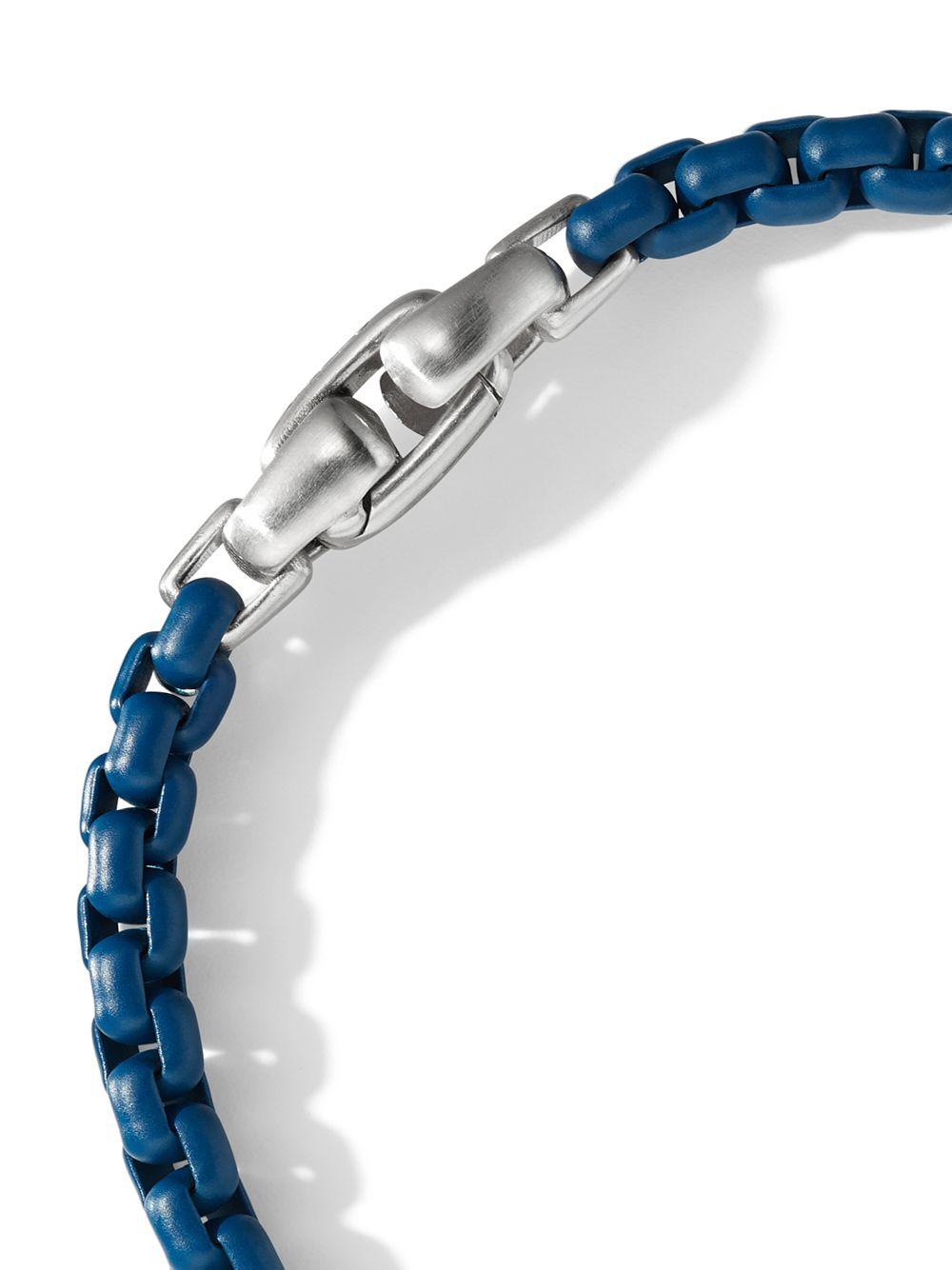 sterling silver Box Chain bracelet (5mm) Product Image