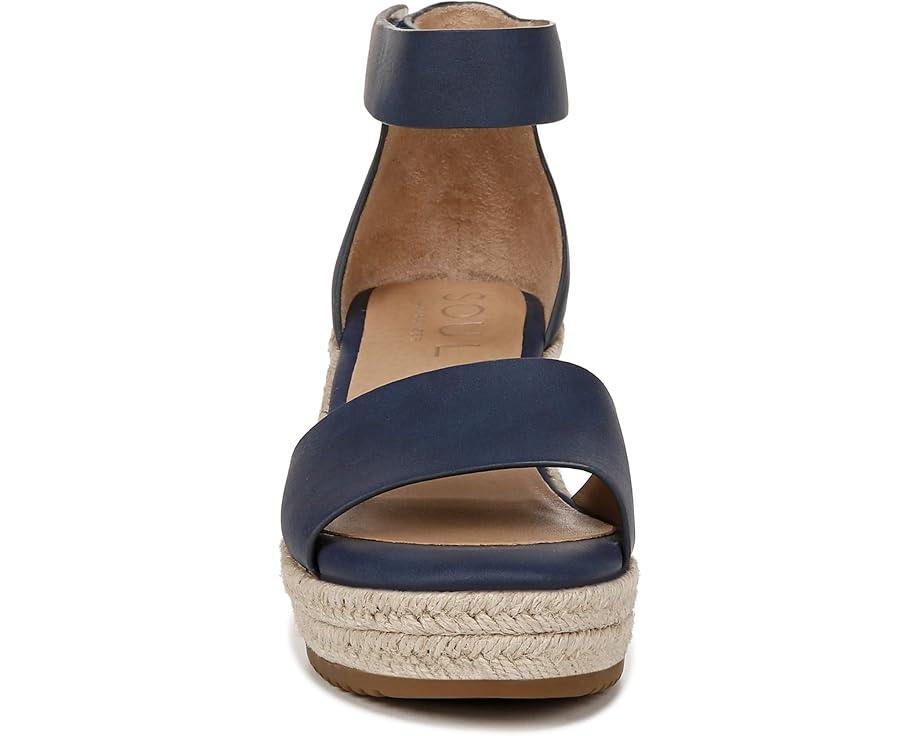 Clemens Raffia Espadrille Wedge Heel Sandals Product Image