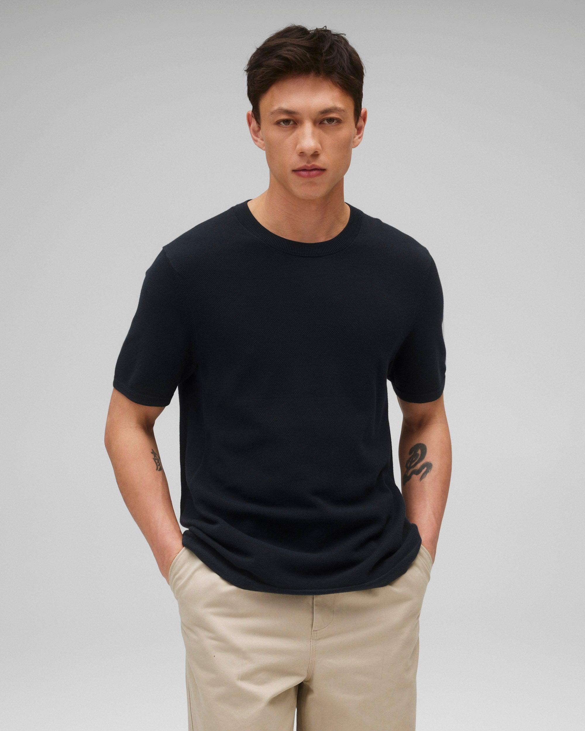 Supima Pique Ace T-Shirt Male Product Image