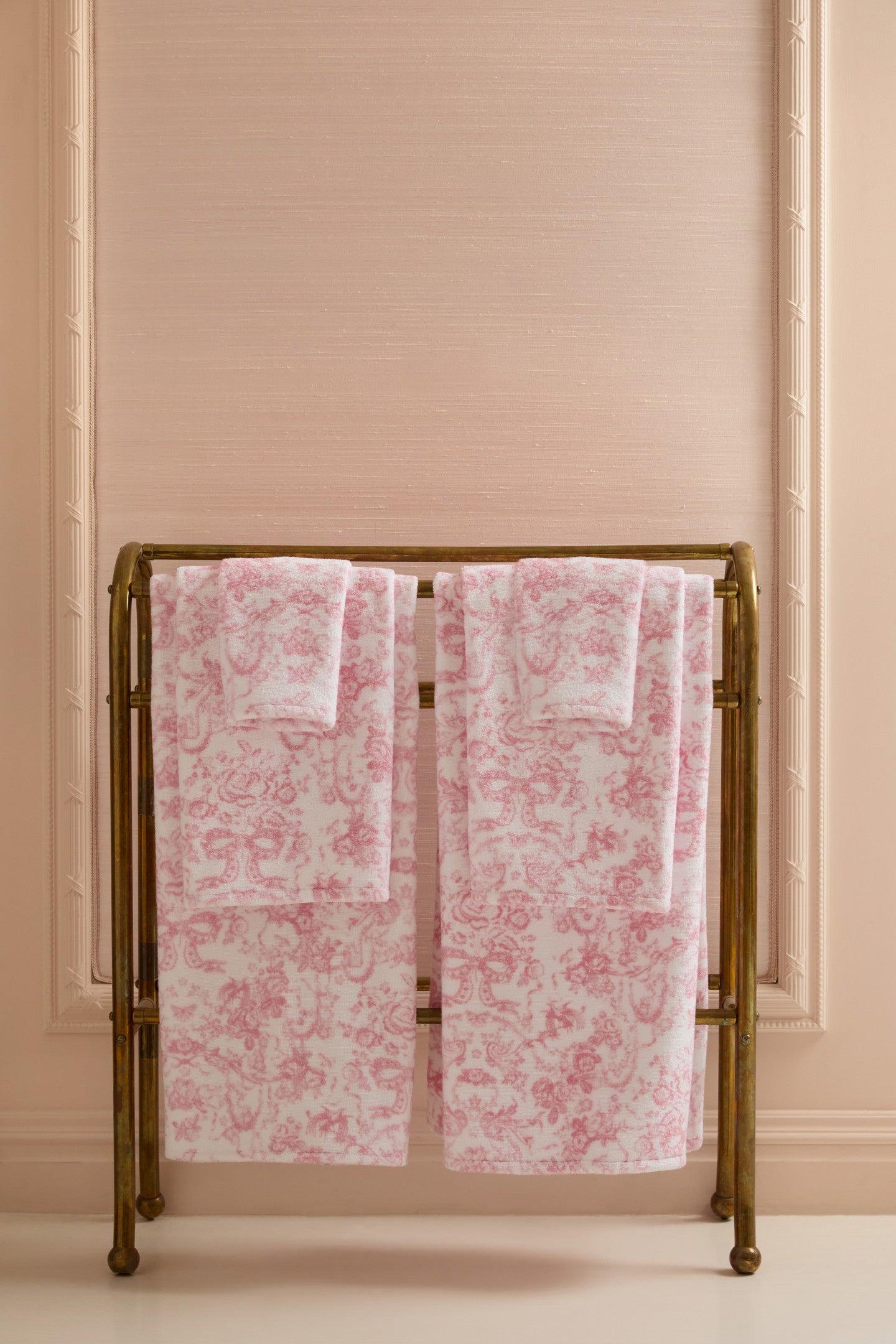 Cotton Hand Towel - CUPIDS PINK Product Image