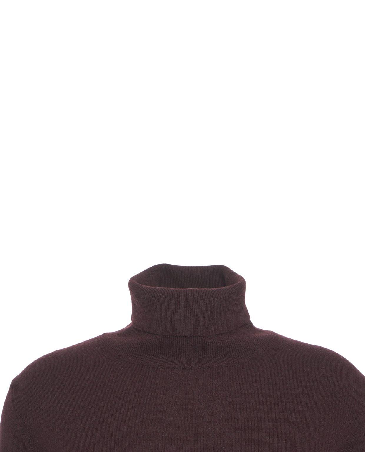 Wool blend turtleneck sweater Product Image