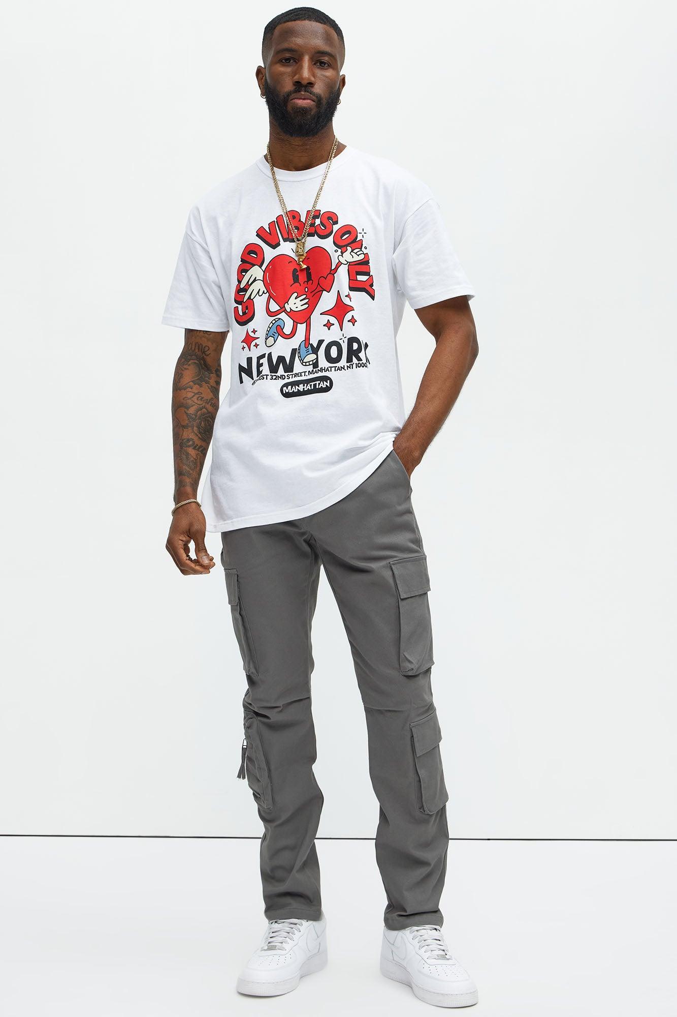 Stay On It Skinny Cargo Pants - Grey Product Image