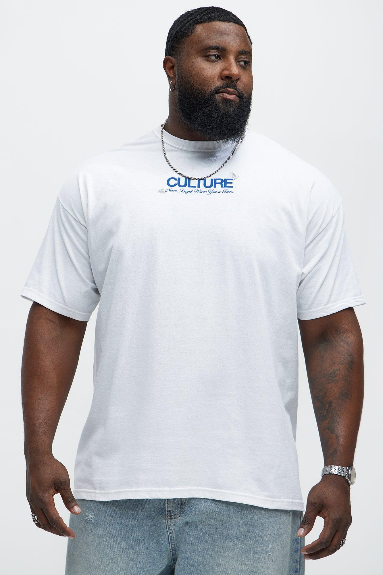 Culture Above All Short Sleeve Tee - White Product Image