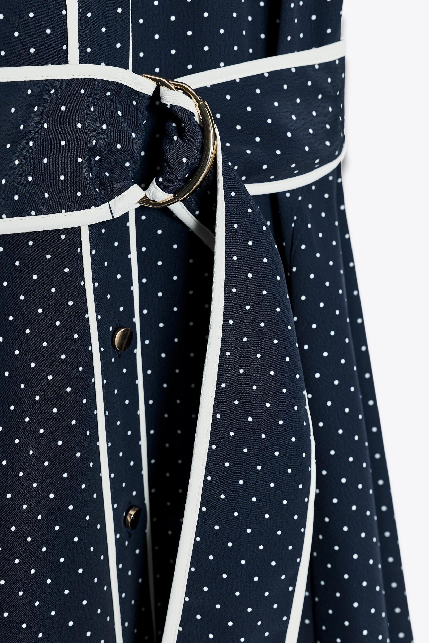 POLKA DOT MIDI DRESS Product Image