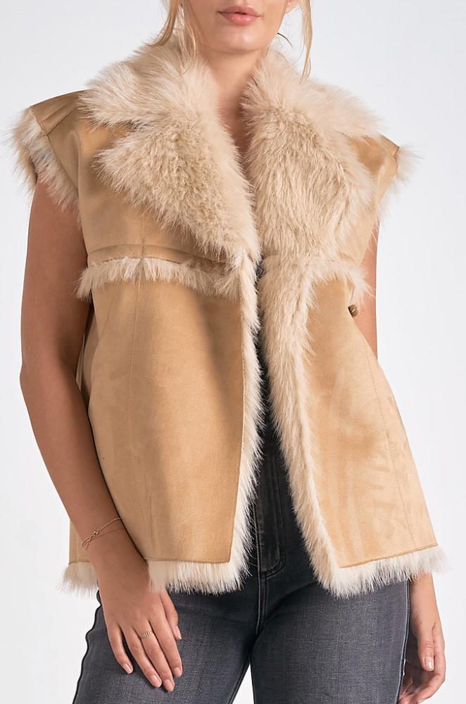 Aspen Faux Fur Vest Product Image