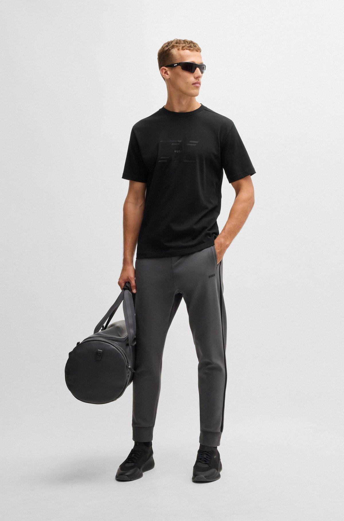 Cotton-jersey relaxed-fit T-shirt with seasonal artwork Product Image