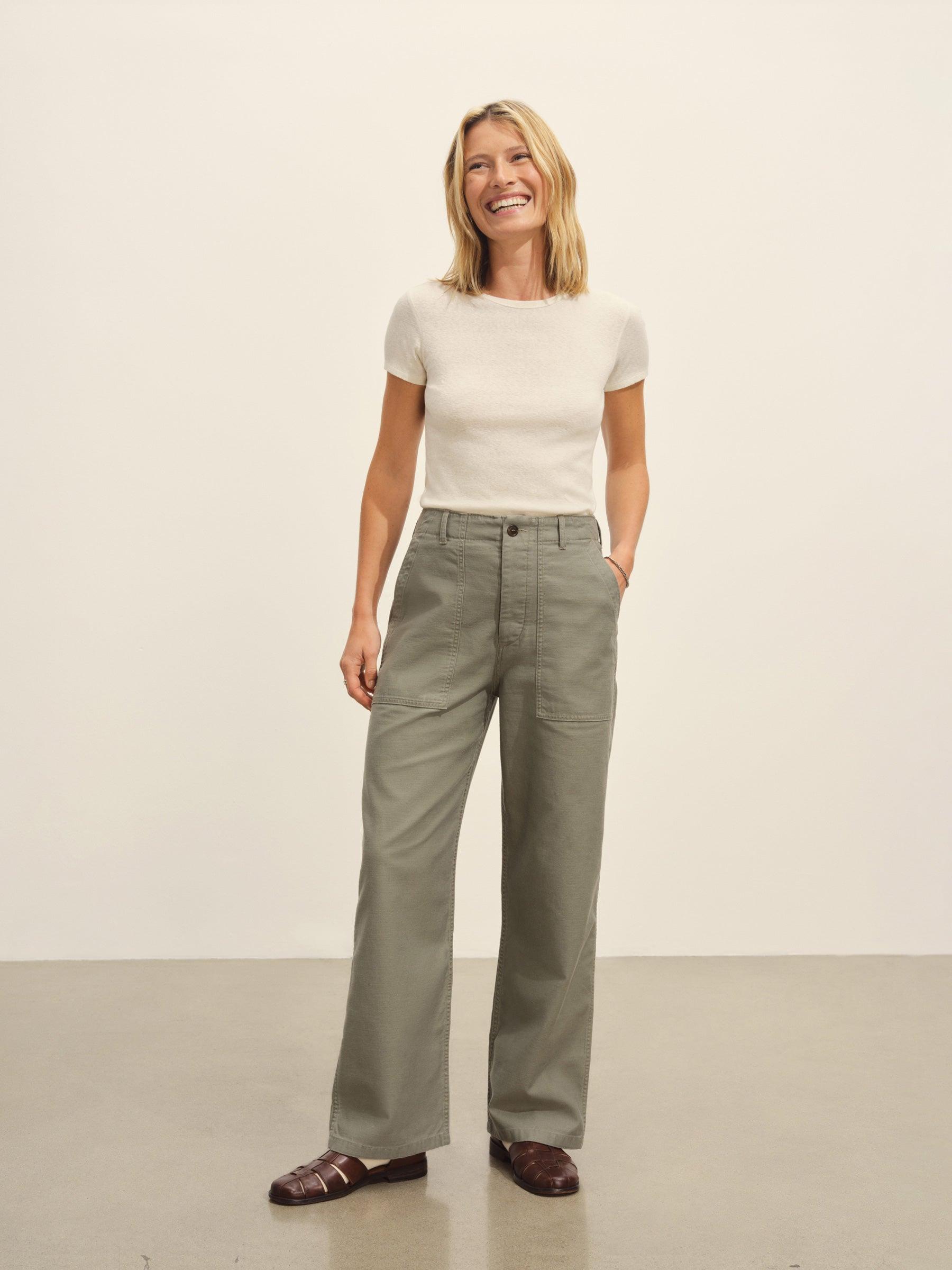 Desert Sage Reverse Sateen Fatigue Pant Product Image