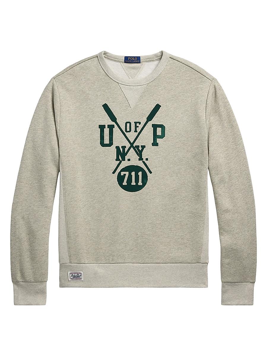 Mens Graphic Cotton-Blend Sweatshirt Product Image