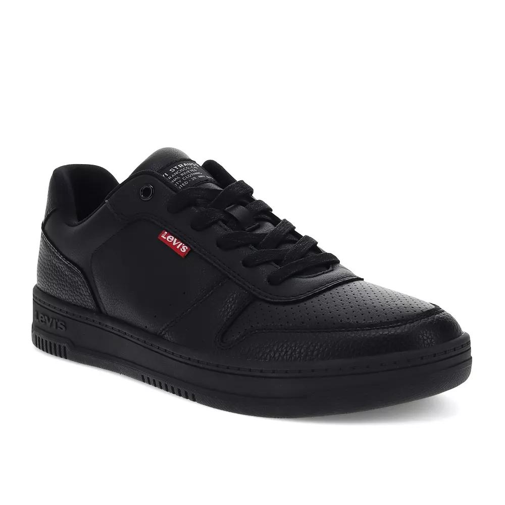 Levi's® Drive Men's Low-Top Sneakers, Size: 12, Blackmono Product Image