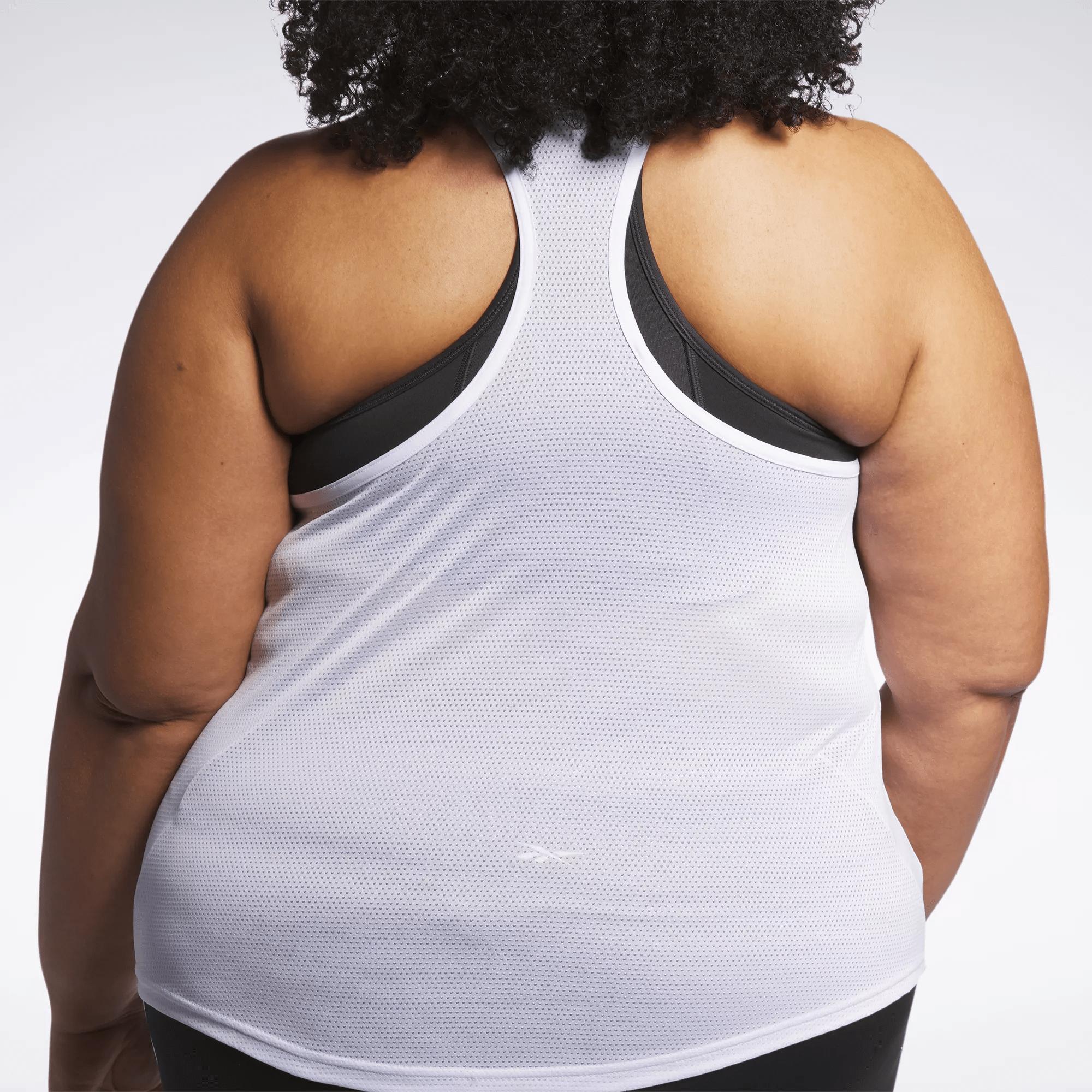 Women's Workout Ready Mesh Back Tank Top (Plus Size) Female Product Image