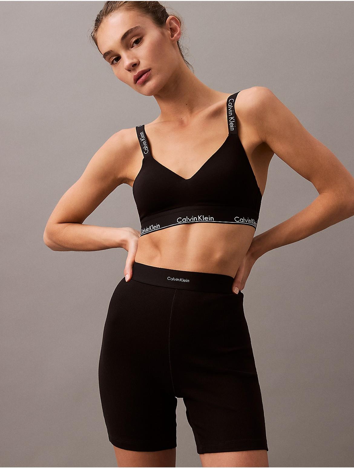 Cotton Stretch Rib Bike Shorts Product Image