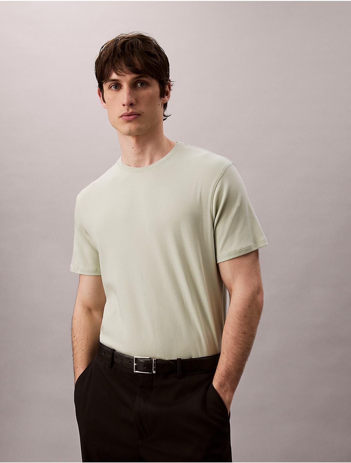 Calvin Klein Mens Supima Cotton Crewneck T-Shirt - Neutral Product Image