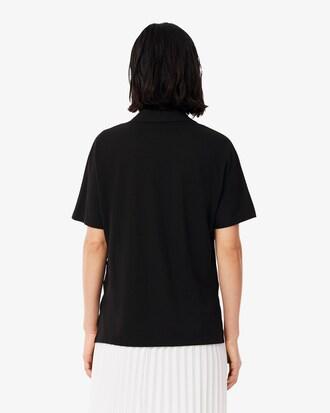 Relaxed Fit Fluid Piqué Polo Shirt Product Image