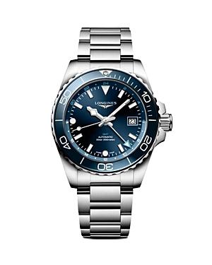 Longines Mens Blue Dial Hydroconquest Automatic GMT Stainless Steel Bracelet Watch Product Image
