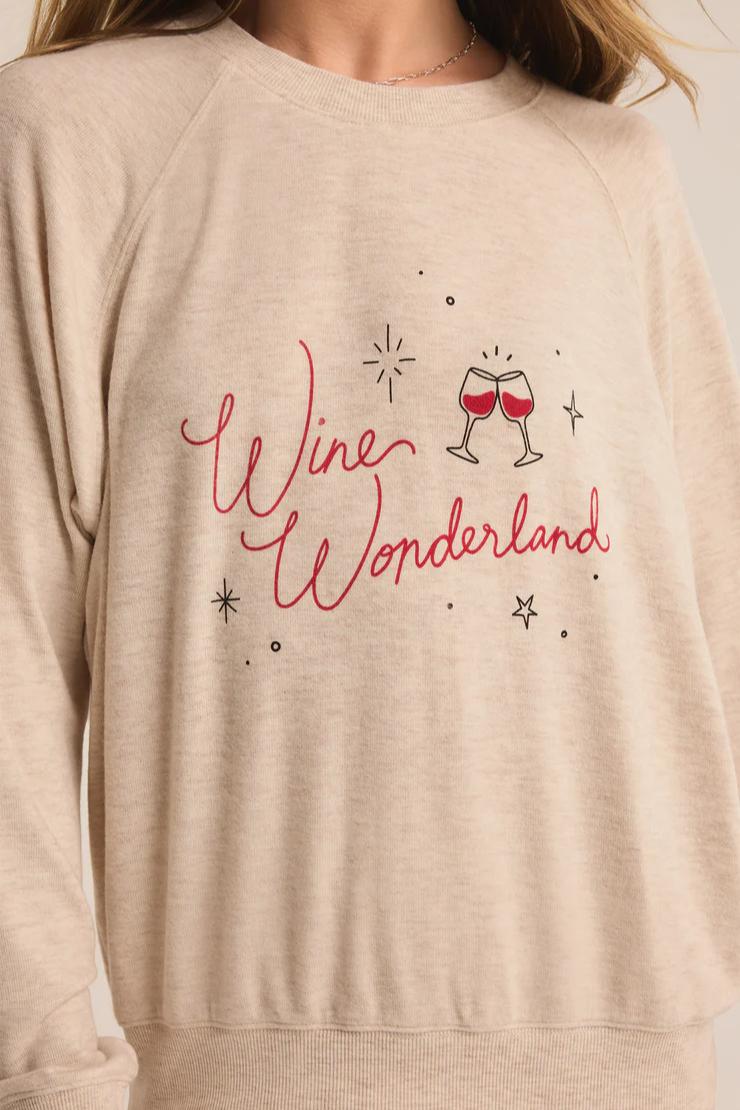 Cassie Wine Wonderland Top Product Image