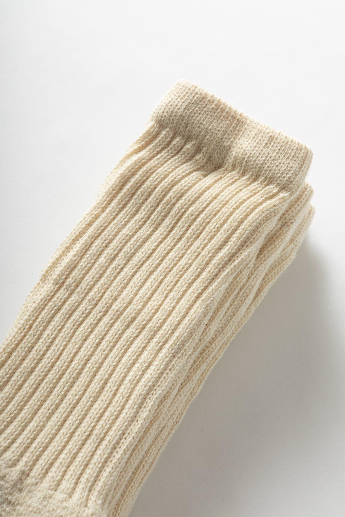 Healthknit - 3 Pack Crew Socks - Off-White Product Image