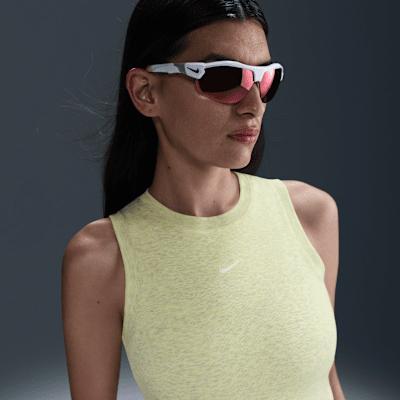 Womens Nike Sportswear Chill Knit Tight Cropped Mini-Rib Tank Top | FB8279-701 Product Image