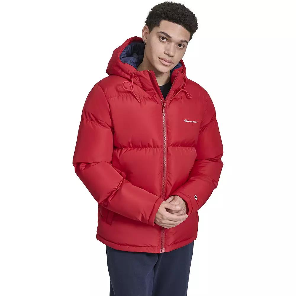 Men's Champion® Hooded Puffer Jacket,  Product Image