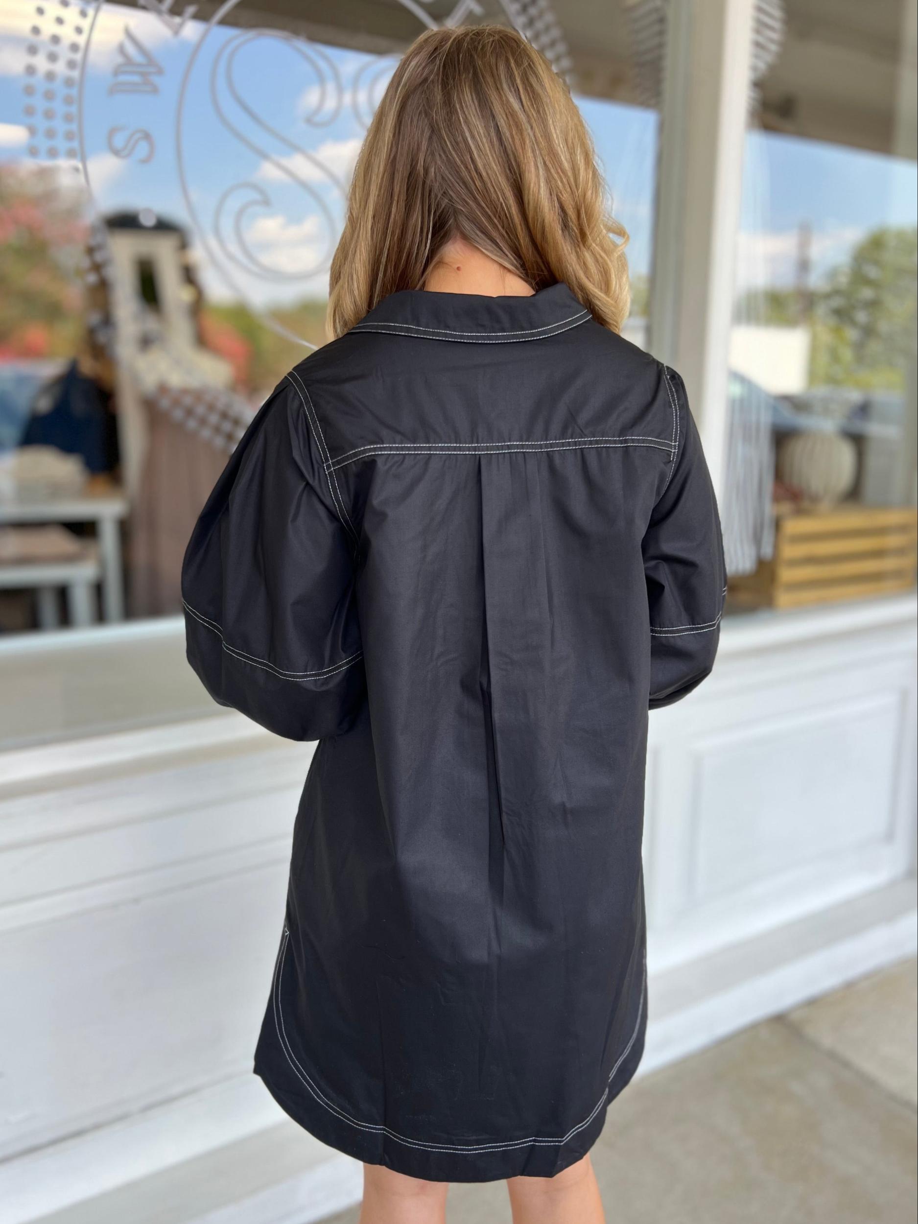 Leilani V-Neck Mini Dress Product Image