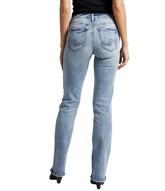 Silver Jeans Co. Suki Slim Mid Rise Light Wash Bootcut Jeans Product Image