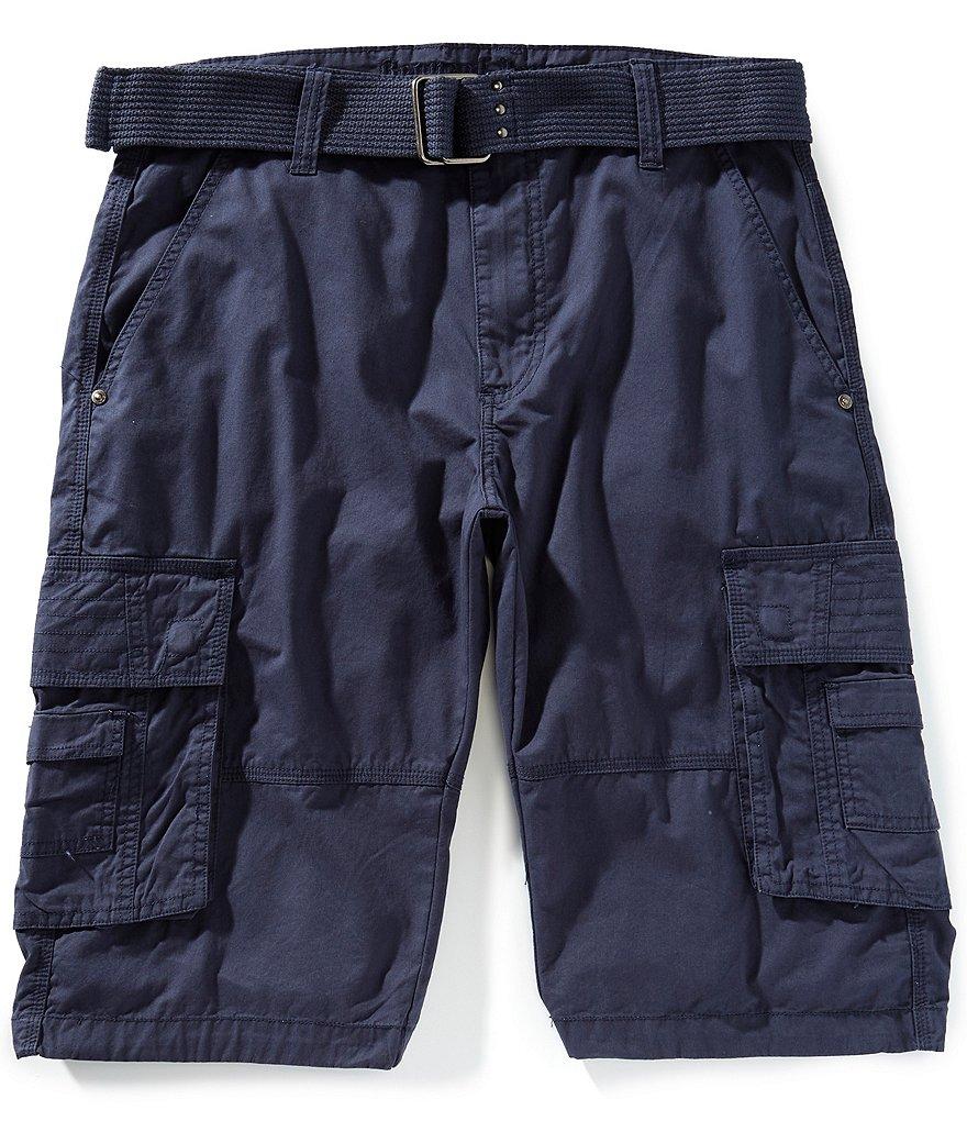 Request Jonah Belted Cargo 14#double; Inseam Shorts Product Image
