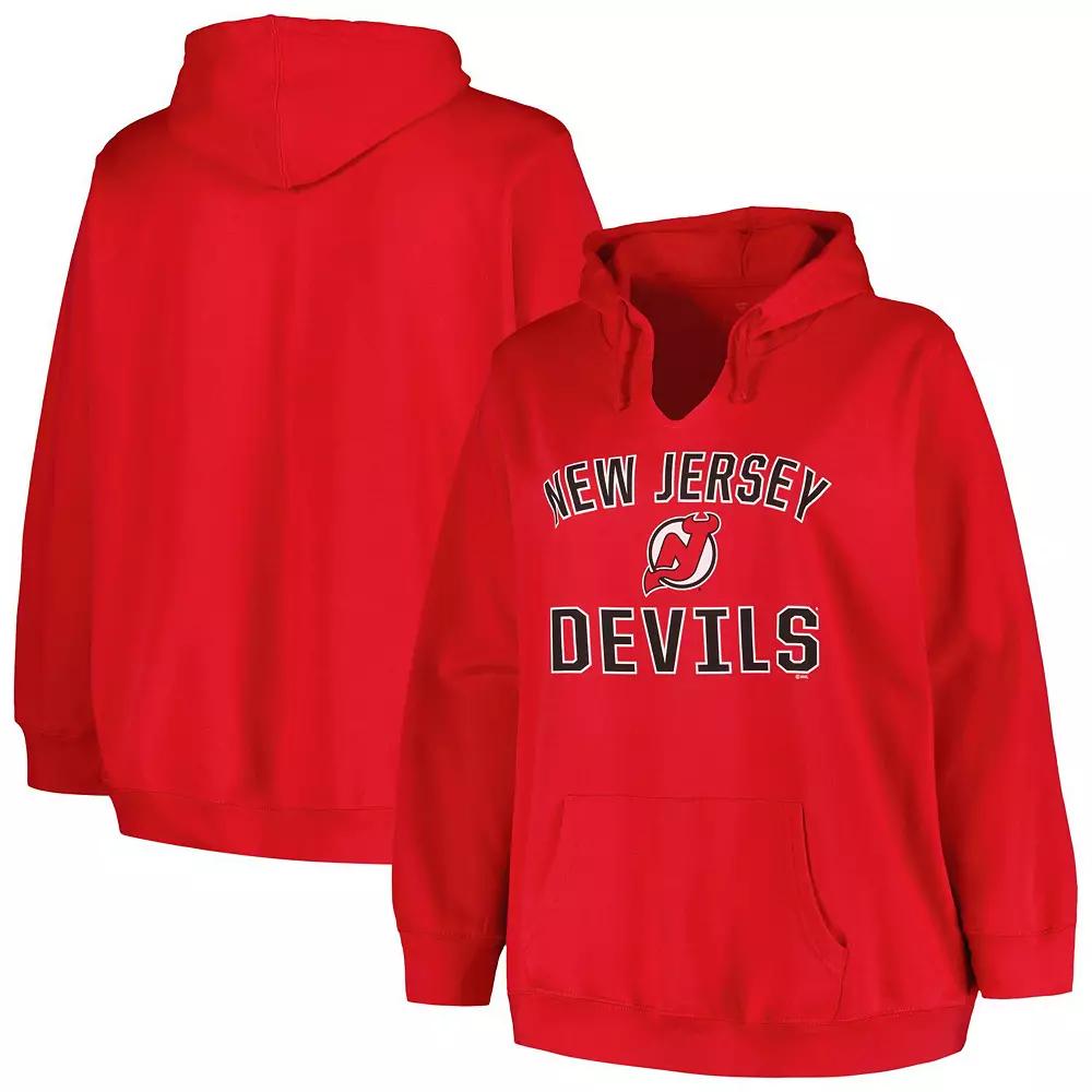 Women's Profile Red New Jersey Devils Plus  Product Image