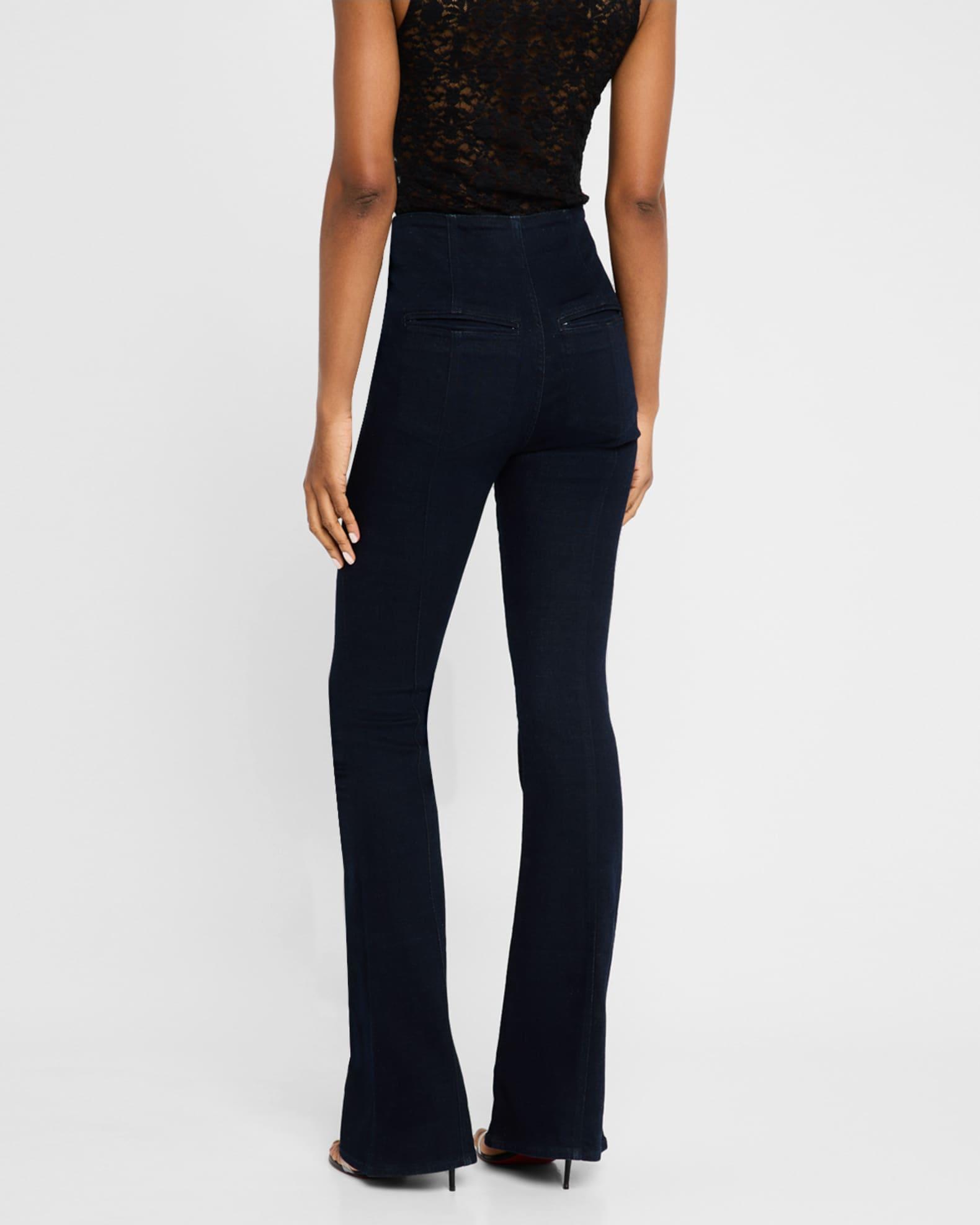Beverly High-Rise Skinny Flare Jeans Product Image