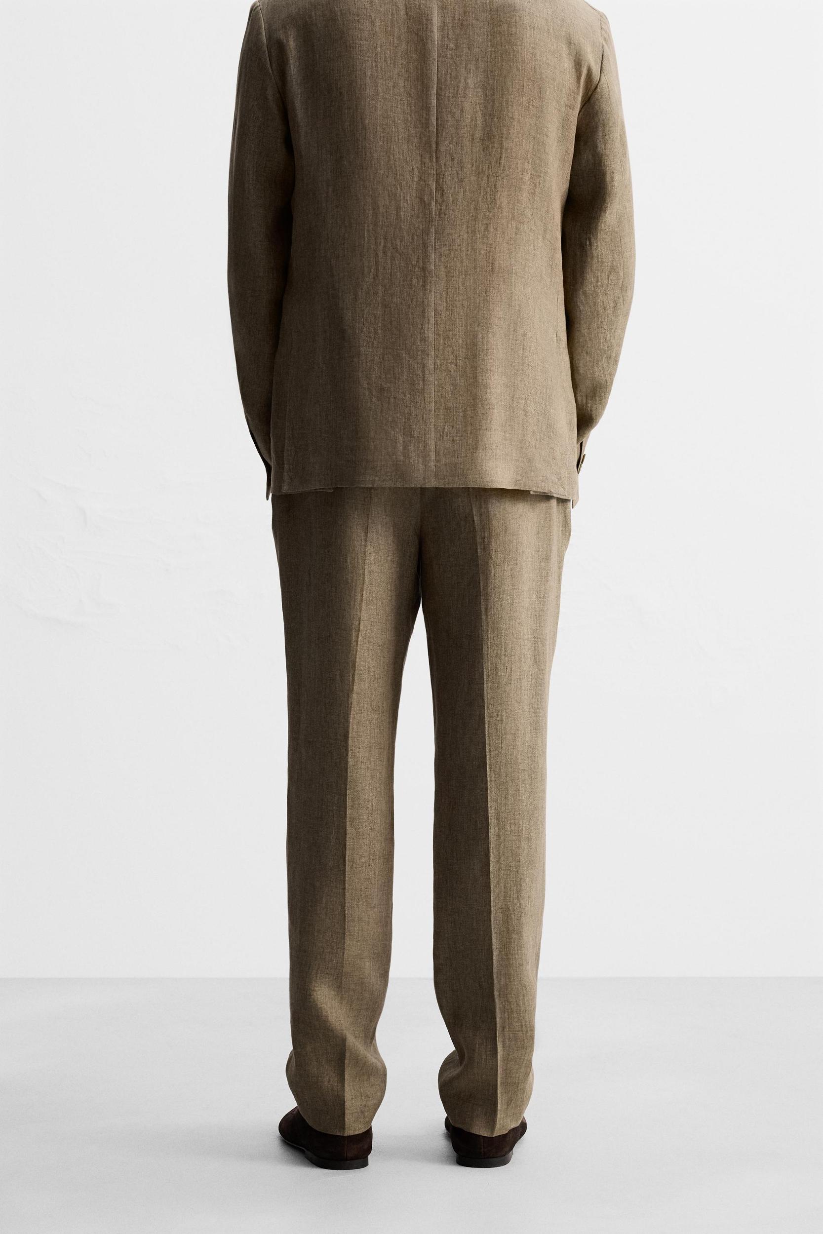LIMITED EDITION 100% LINEN SUIT PANTS Product Image