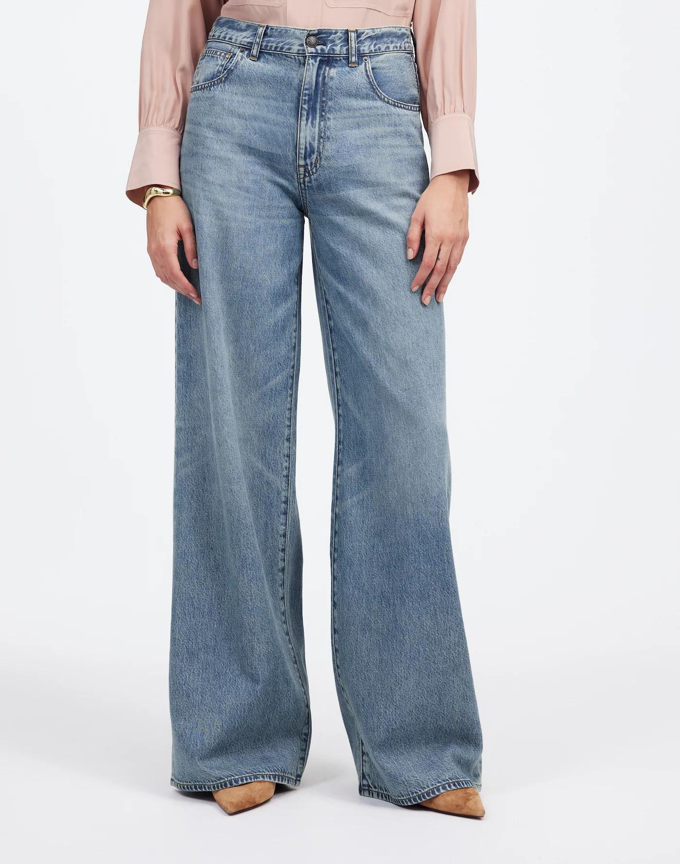 Superwide-Leg Jeans: Airy Denim Edition Product Image