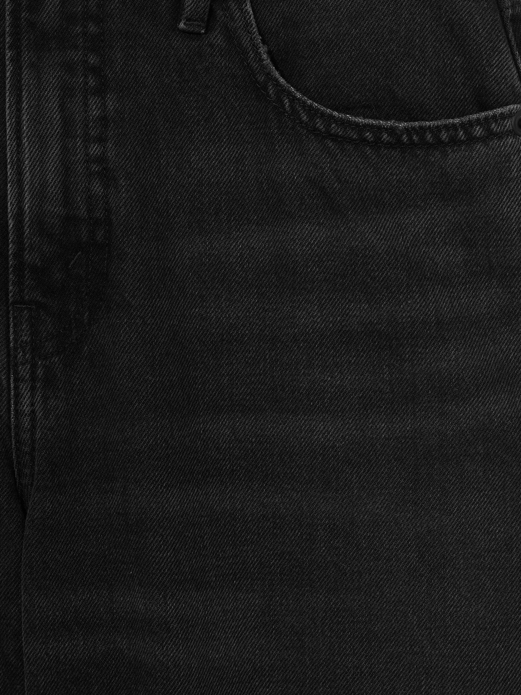 Good American Relaxed Barrel Jeans in Black Product Image