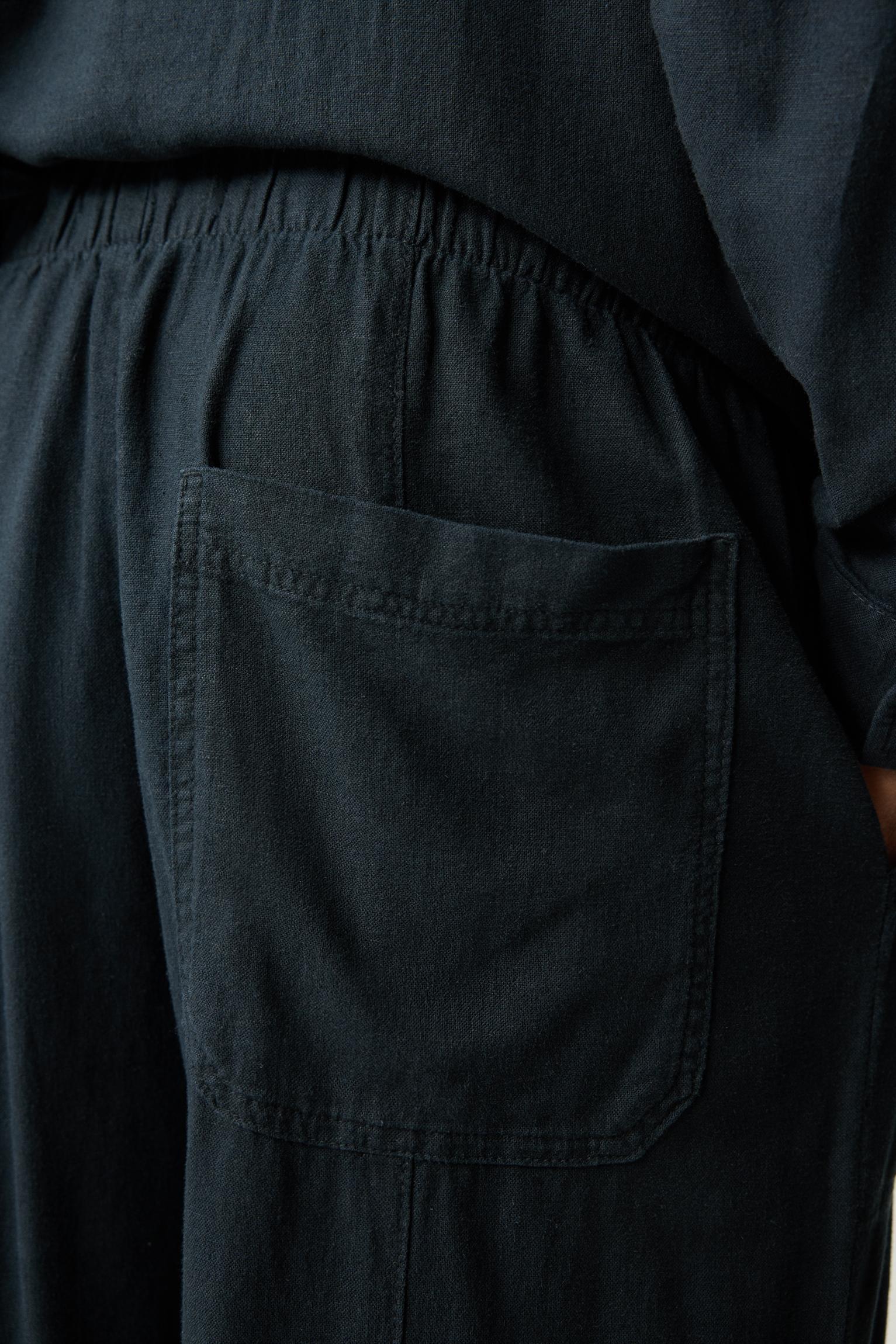 Linen blend sweatpants Product Image