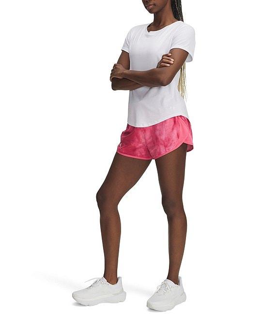 Under Armour Fly-By Printed 3#double; Shorts Product Image