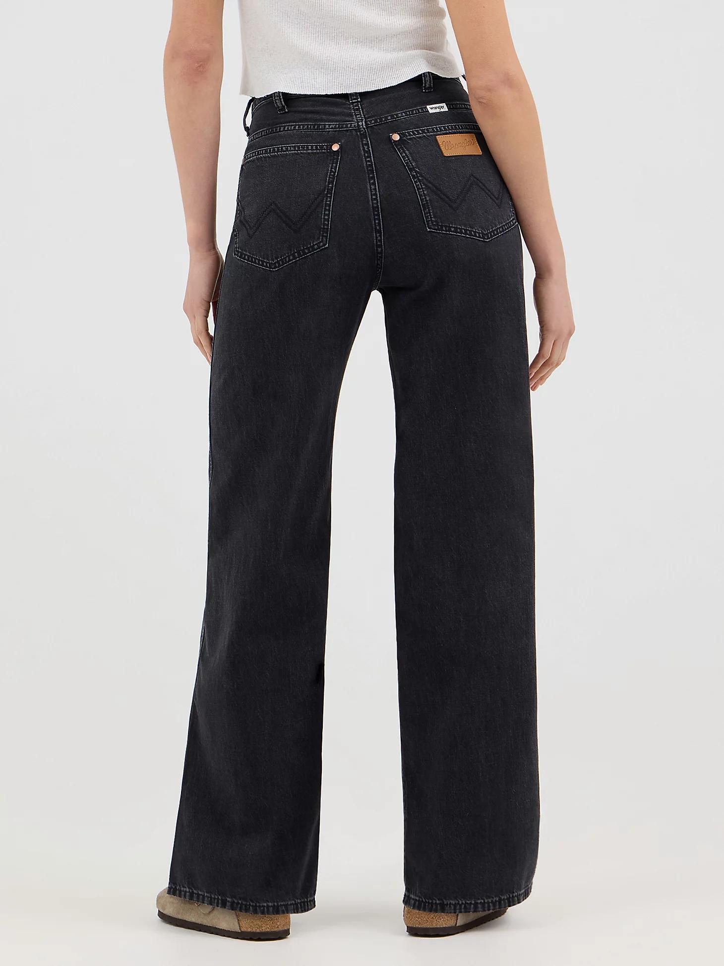 Women's Tie Front Loose Jean in Rinse Product Image