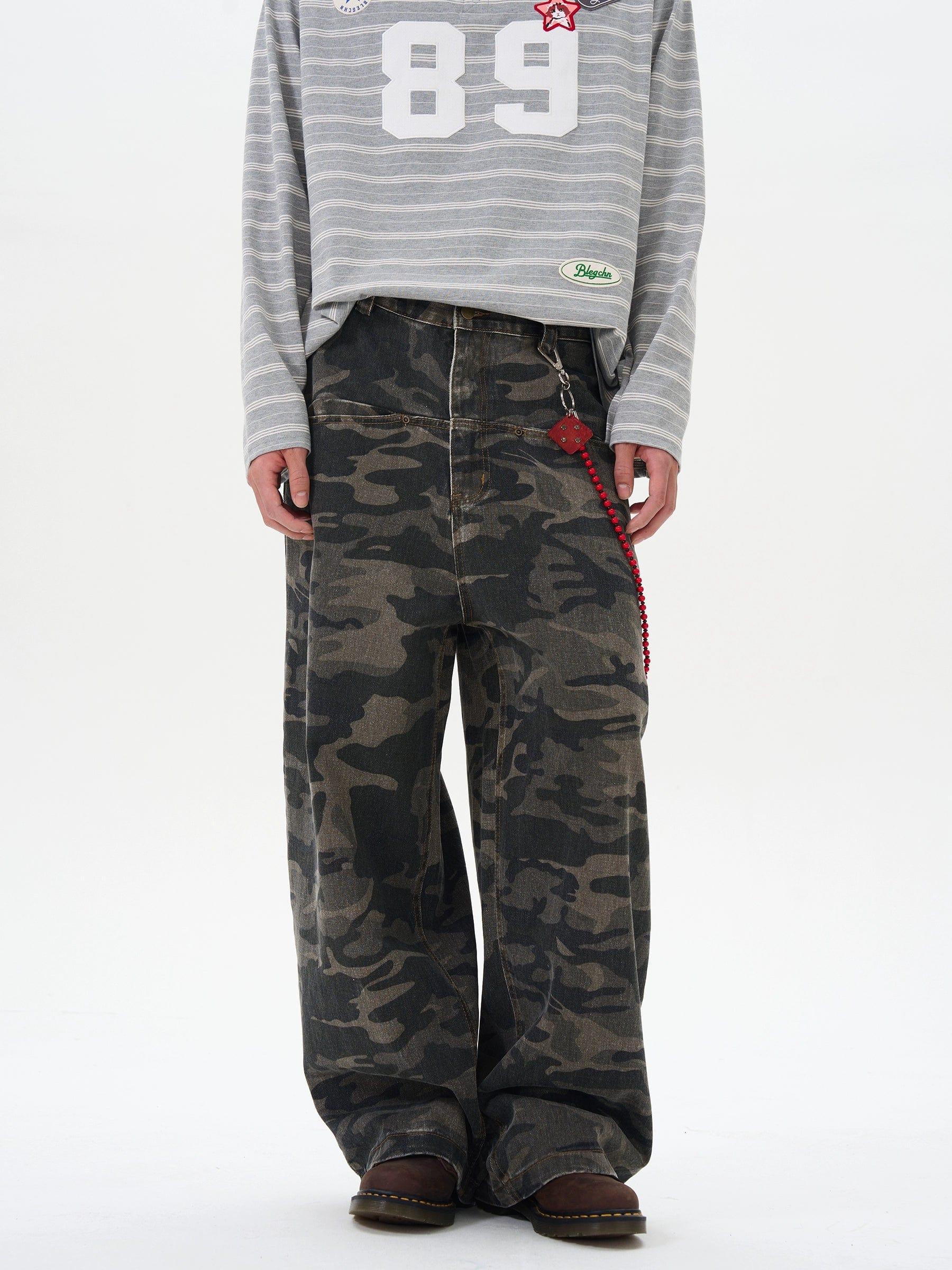RT No. 12256 CAMO STRAIGHT FIT PANTS Product Image