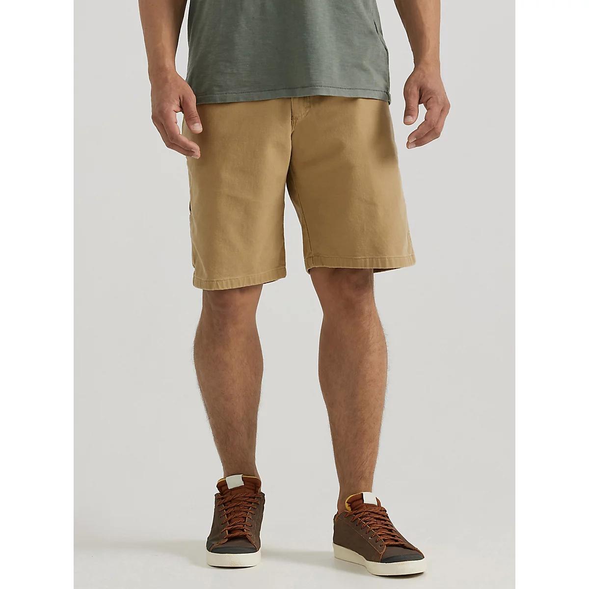 Men's Wrangler® Five Star Premium Carpenter Shorts in Antique Indigo Product Image